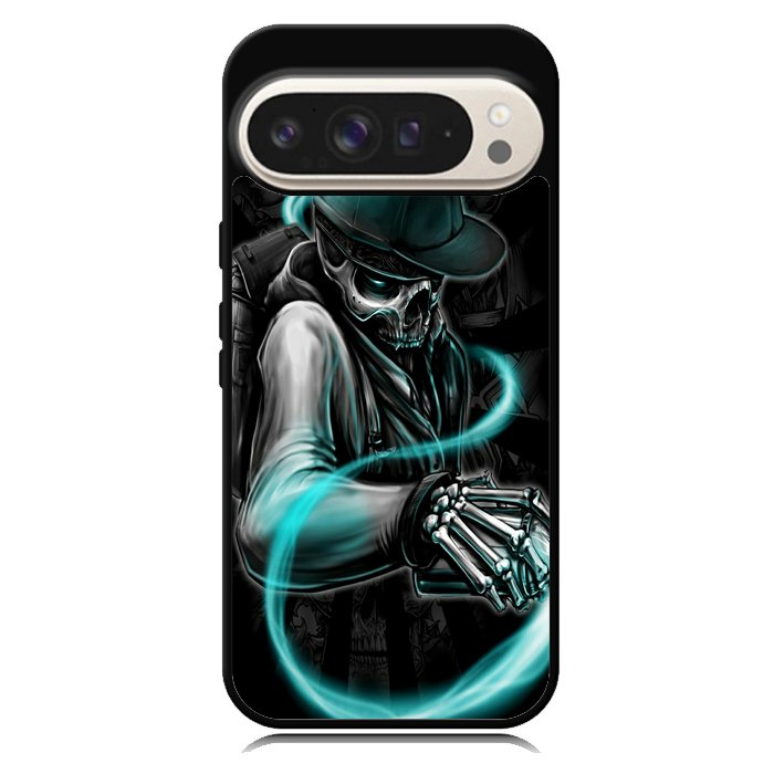 Skull Written Burners Z4580 Google Pixel 9 | Google Pixel 9 Pro Case