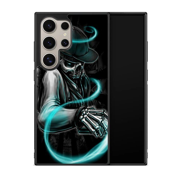 Skull Written Burners Z4580 Samsung Galaxy S25 Ultra 5G Case