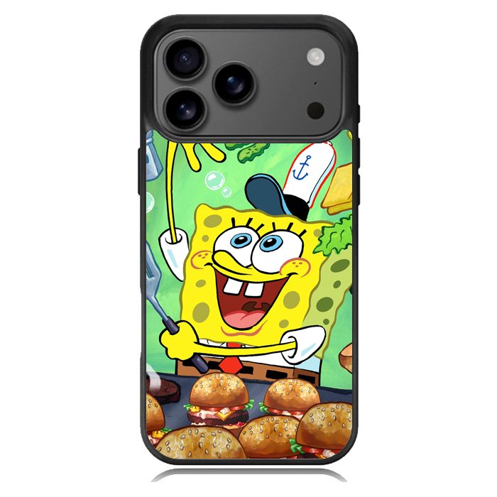 Spongebob Squarepants krabby patty Z4679 iPhone 17 Pro Max Case
