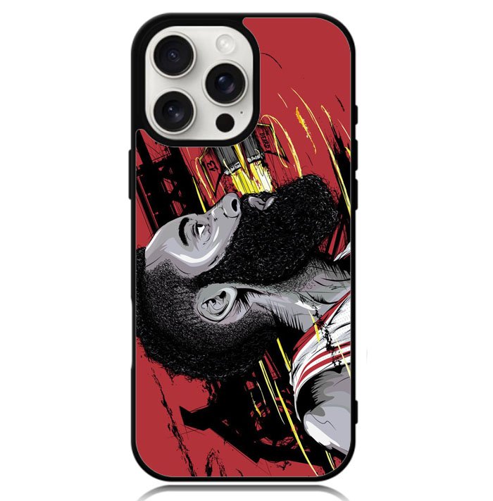 James Harden Rockets Z4764 iPhone 16 Pro Max Case