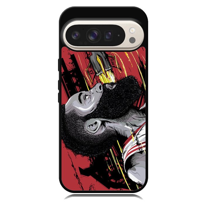 James Harden Rockets Z4764 Google Pixel 9 | Google Pixel 9 Pro Case