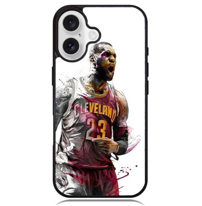 lebron james art Case iPhone 16 BC1428