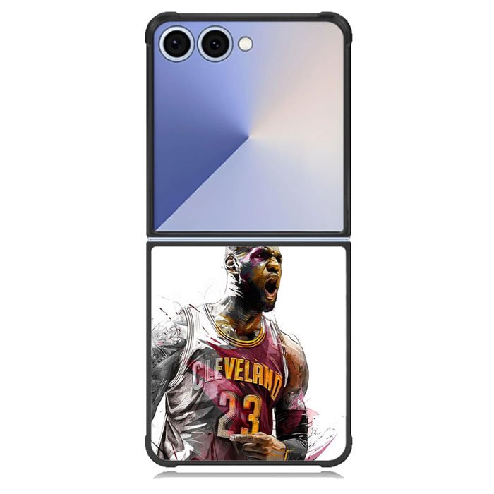 lebron james art Samsung Galaxy Z Flip 7 Case BC1428