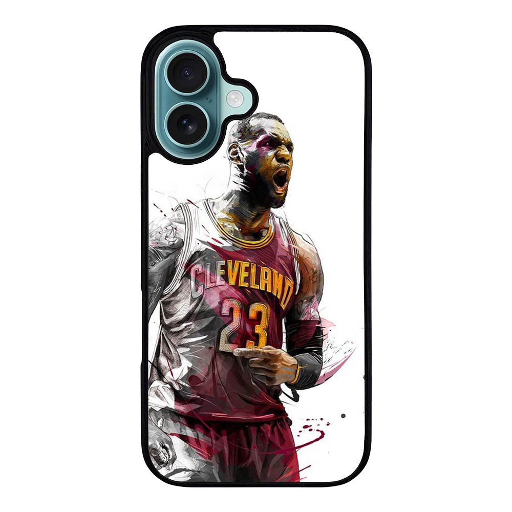 lebron james art Case iPhone 16 Plus BC1428