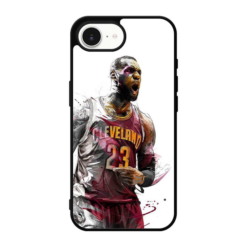 lebron james art iPhone 17e Case BC1428