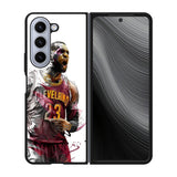 lebron james art Case Samsung Galaxy z Fold 5 5G BC1428