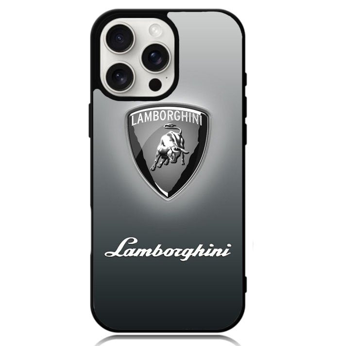 Lamborghini Logo Case iPhone 16 Pro Max BC1430