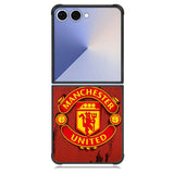 manchester united logo Samsung Galaxy Z Flip 7 Case BC1431