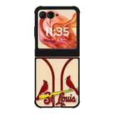 St Louis Cardinals Logo Motorola Moto Razr 2025/2024 , Moto Razr 60/50 Case BC1433