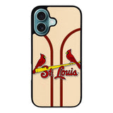 St Louis Cardinals Logo Case iPhone 16 Plus BC1433