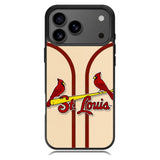 St Louis Cardinals Logo iPhone 17 Pro Max Case BC1433
