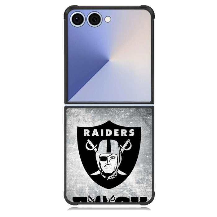 oakland raiders logo Samsung Galaxy Z Flip 7 Case BC1434