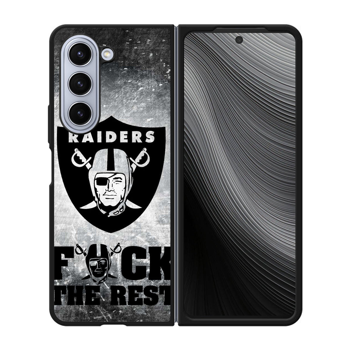 oakland raiders logo Case Samsung Galaxy z Fold 5 5G BC1434