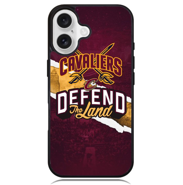Defend The Land Cavaliers Playoff Case iPhone 16 BC1435