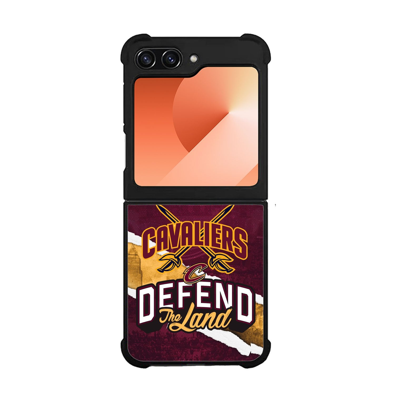 Defend The Land Cavaliers Playoff Case Samsung Galaxy Z Flip 6 5G BC1435