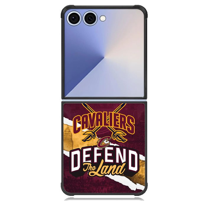 Defend The Land Cavaliers Playoff Samsung Galaxy Z Flip 7 Case BC1435