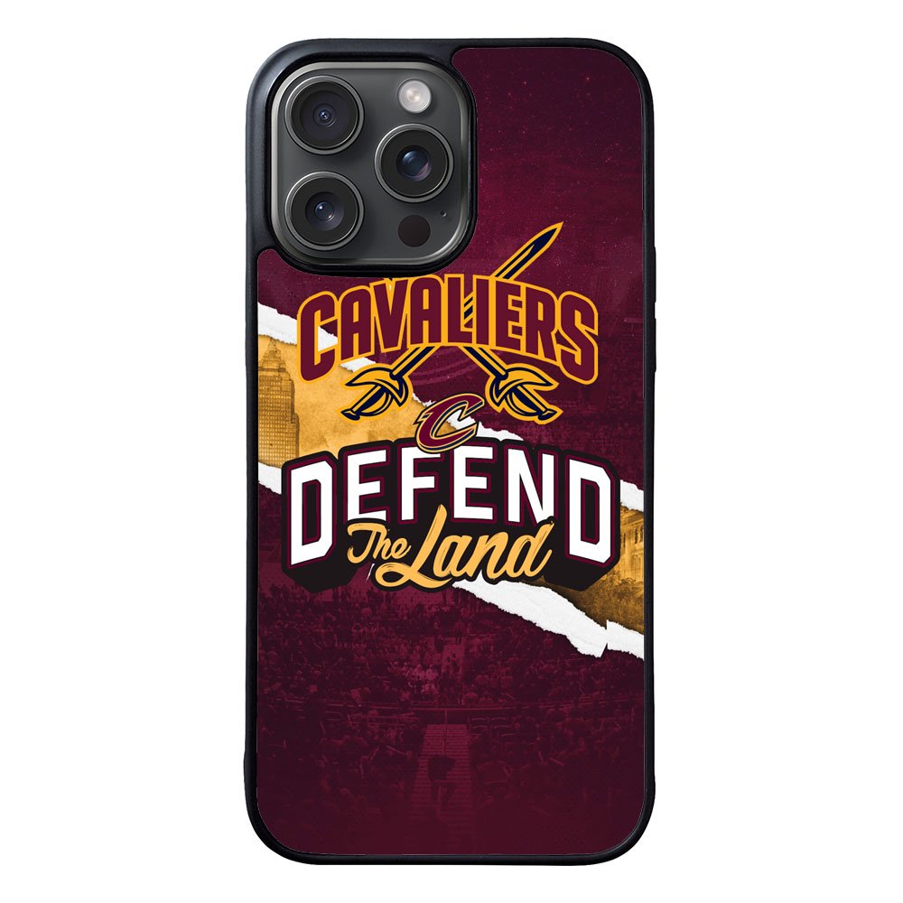 Defend The Land Cavaliers Playoff Case iPhone 15 Pro BC1435