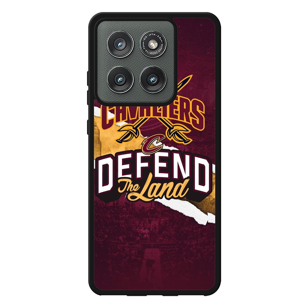 Defend The Land Cavaliers Playoff Case Motorola Moto Edge 2025 BC1435