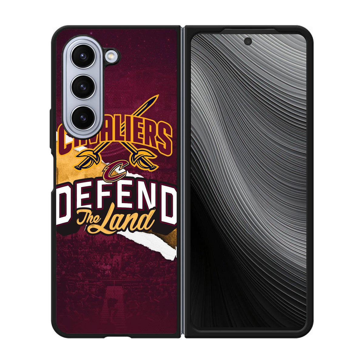 Defend The Land Cavaliers Playoff Case Samsung Galaxy z Fold 5 5G BC1435