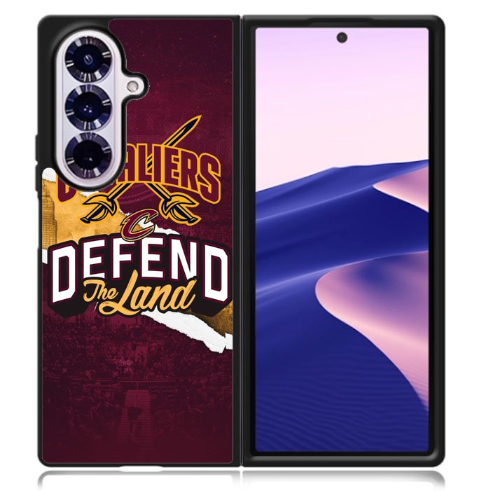 Defend The Land Cavaliers Playoff Samsung Galaxy Z Fold 7 5G Case BC1435