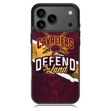 Defend The Land Cavaliers Playoff iPhone 17 Pro Max Case BC1435