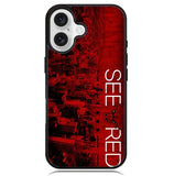 See Red Chicago Bulls Playoffs Z4811 iPhone 16 Plus Case