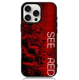 See Red Chicago Bulls Playoffs Z4811 iPhone 16 Pro Case