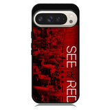 See Red Chicago Bulls Playoffs Z4811 Google Pixel 9 | Google Pixel 9 Pro Case