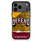 Defend The Land Cavaliers Playoff Z4812 iPhone 17 Pro Max Case