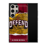 Defend The Land Cavaliers Playoff Z4812 Samsung Galaxy S25 Ultra 5G Case