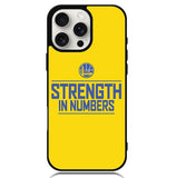 golden state warriors strenght in number playoff Z4828 iPhone 16 Pro Max Case