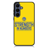 golden state warriors strenght in number playoff Z4828 Samsung Galaxy S25 FE Case
