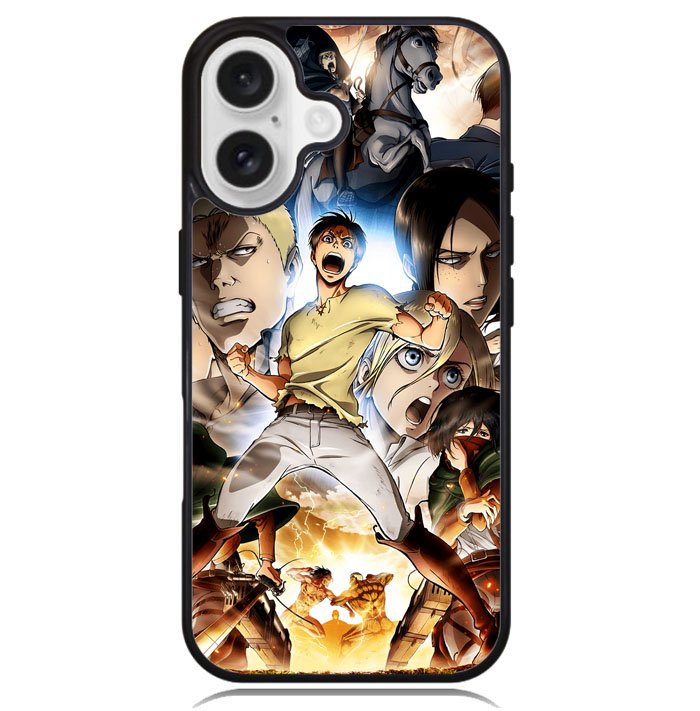 Shingeki no Kyojin Season 2 Z4844 iPhone 16 Plus Case