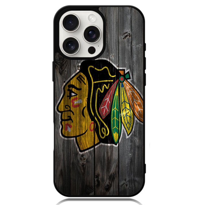 Chicago Blackhawks Case iPhone 16 Pro Max BC1440