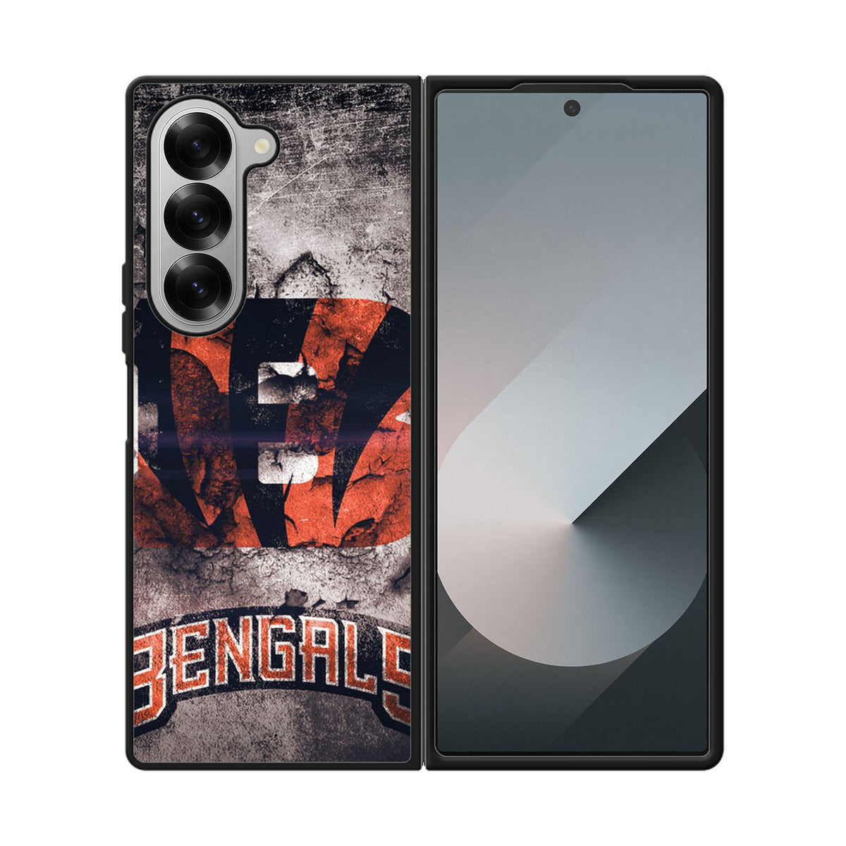 Cincinnati Bengals Logo Case Samsung Galaxy Z Fold 6 5G BC1441