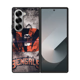 Cincinnati Bengals Logo Case Samsung Galaxy Z Fold 6 5G BC1441