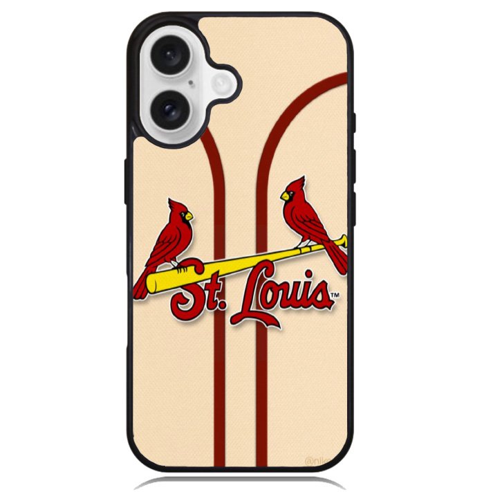 St Louis Cardinals Case iPhone 16 BC1443