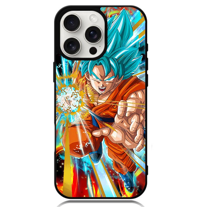 God Evolved Super Saiyan Son Goku Case iPhone 16 Pro BC1446