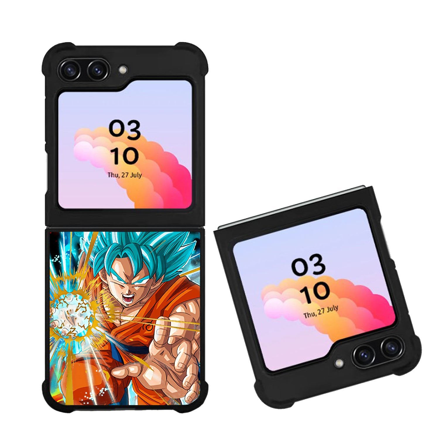 God Evolved Super Saiyan Son Goku Case Samsung Galaxy Z Flip 5 5G BC1446