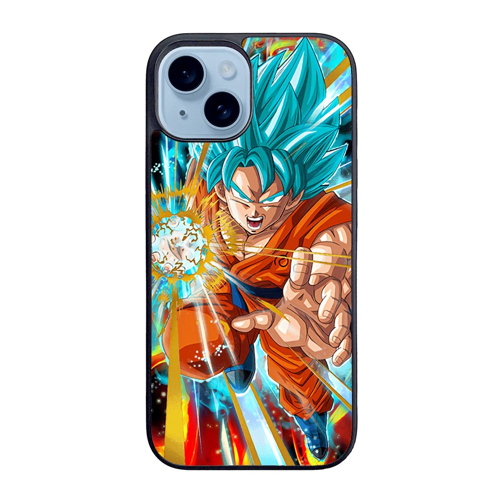 God Evolved Super Saiyan Son Goku Case iPhone 15 Plus BC1446