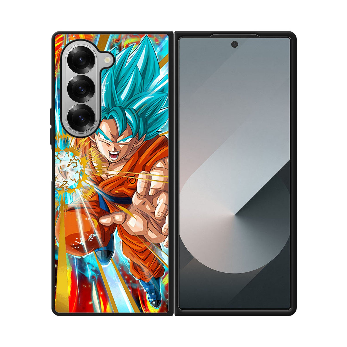 God Evolved Super Saiyan Son Goku Case Samsung Galaxy Z Fold 6 5G BC1446