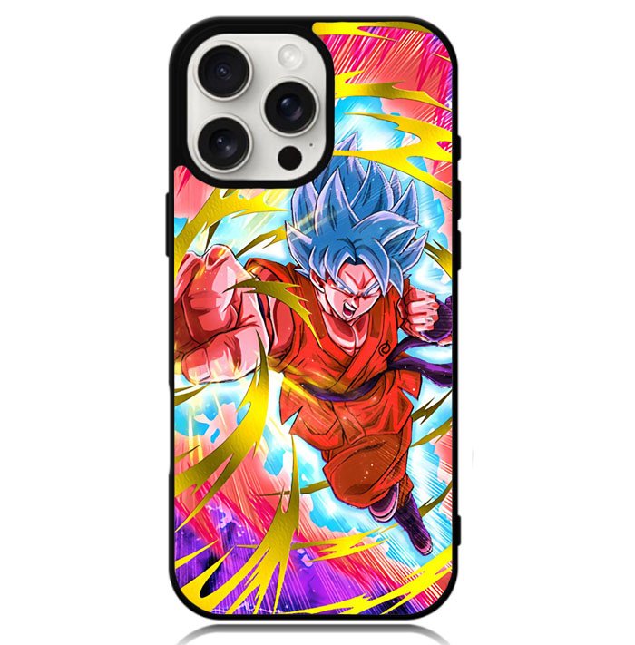 Son goku super saiyan god blue kaioken Case iPhone 16 Pro Max BC1447