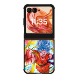 Son goku super saiyan god blue kaioken Motorola Moto Razr 2025/2024 , Moto Razr 60/50 Case BC1447