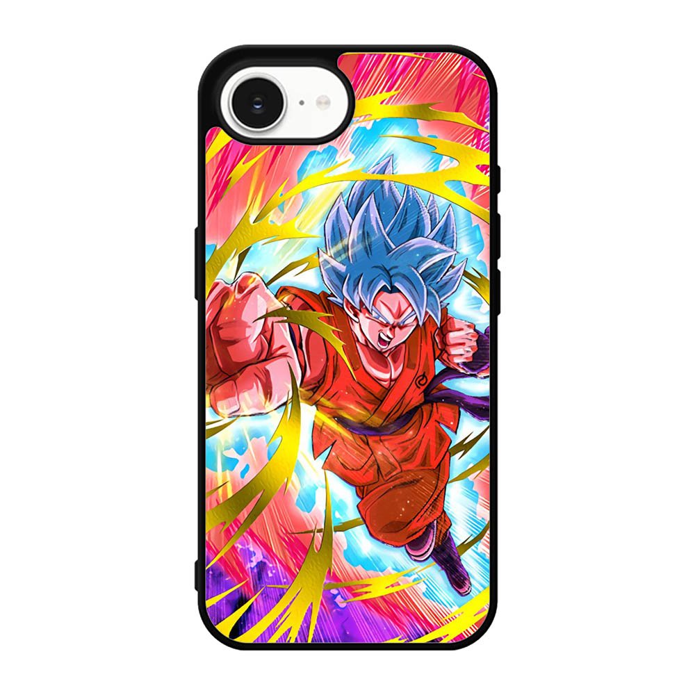Son goku super saiyan god blue kaioken iPhone 17e Case BC1447