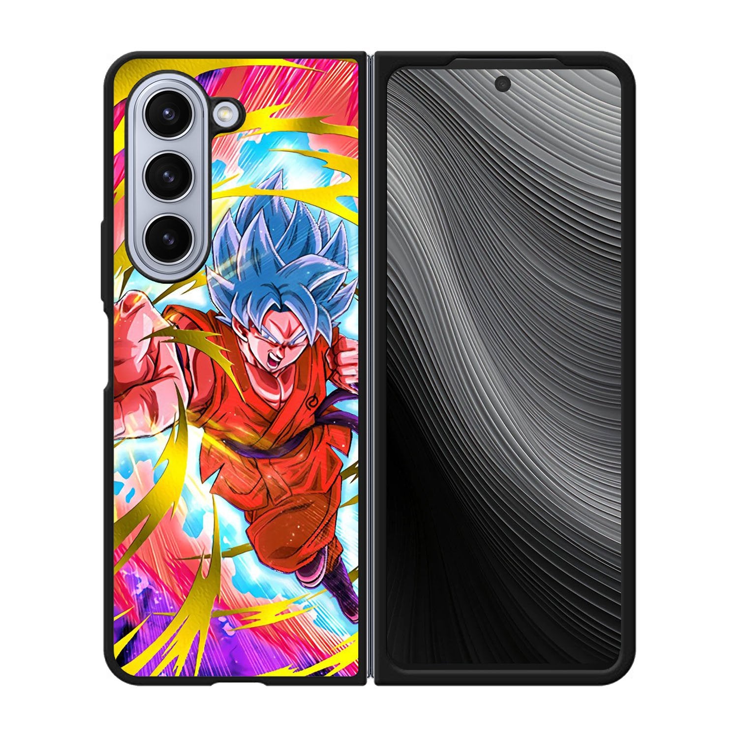Son goku super saiyan god blue kaioken Case Samsung Galaxy z Fold 5 5G BC1447
