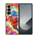 Son goku super saiyan god blue kaioken Case Samsung Galaxy Z Fold 6 5G BC1447