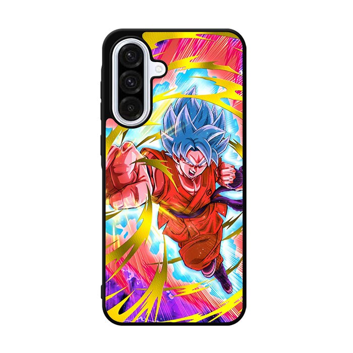 Son goku super saiyan god blue kaioken Samsung Galaxy A36 Case BC1447