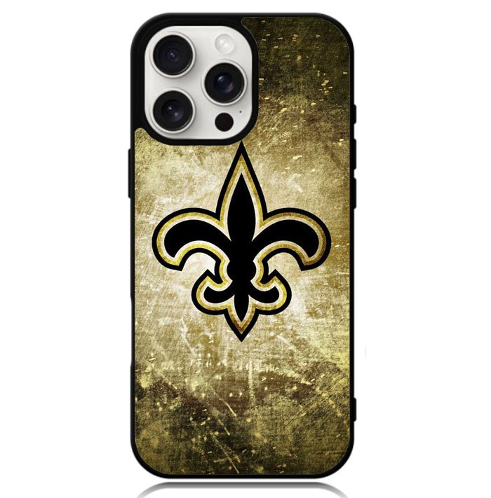 New Orleans Saints gold Case iPhone 16 Pro BC1448