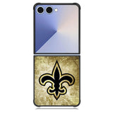 New Orleans Saints gold Samsung Galaxy Z Flip 7 Case BC1448