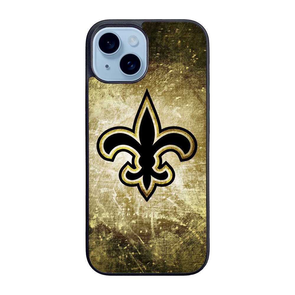 New Orleans Saints gold Case iPhone 15 Plus BC1448